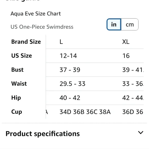 AQUA EVE Elegant Black Ruffle Sleeve Swimdress - Picture 6 of 7